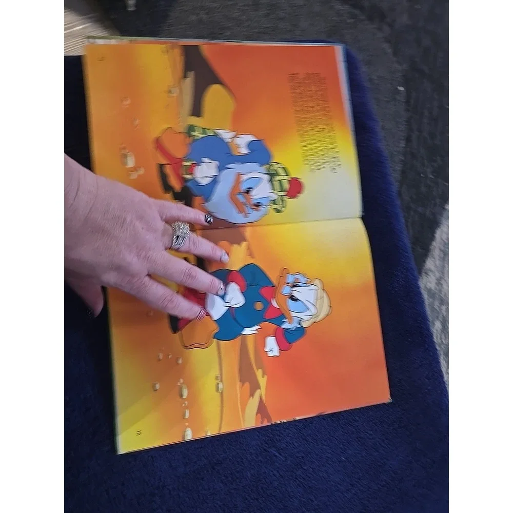 Disney DUCK TALES BOOK 1989‎ Masters of the Genie & Send in the Clone VINTAGE